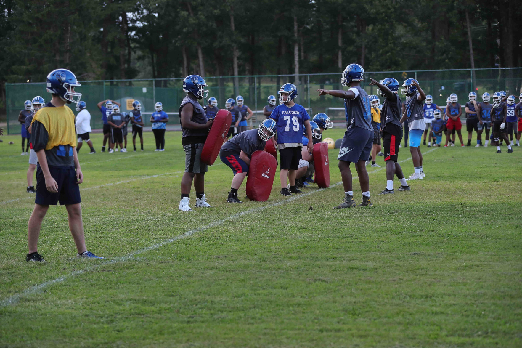 Oakcrest Football Practice